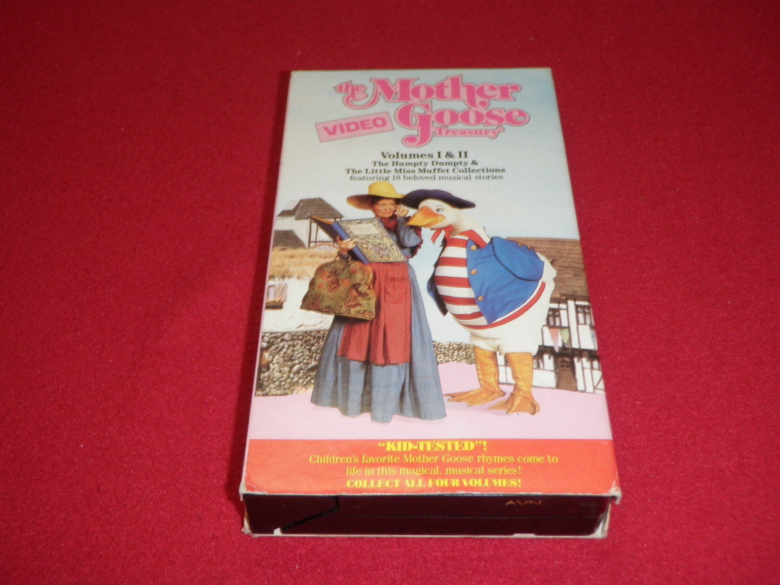 Primary image for The Mother Goose Treasure Volumes i & II Humpty Dumpty Little Miss Muffet VHS
