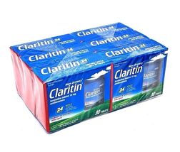 6 Packs Claritin 24 HR Non Drowsy Allergy Expires 05/2026 30 Ct Each - $899.61 MXN