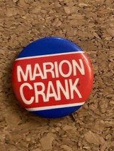 1968 Marion Crank for governor Arkansas AR campiagn button 1.25&quot; Pinback... - £7.10 GBP