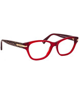 Coach Eyeglasses HC 6050 (Lakota) 5236 Burgundy/Beige Ocelot Sig C 51[]1... - $84.25 CAD