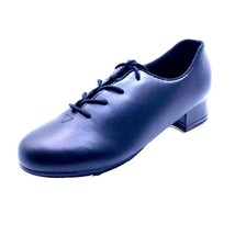 So Danca Zuri Black Oxford Tap Shoes Teen 4.5 Extra Hard Box Dance Leather New - £35.81 GBP