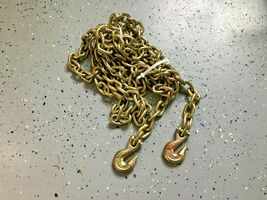 GreatBear 3/8" 20' G70 Tow Chain Tie Down Binder With Grade 70 Hooks - $110.00