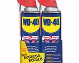 Multi-Use Product With Smart Straw Sprays, 14 Oz. [2-Pack] Wd-40 - 490224. - £27.86 GBP