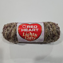 Red Heart Light And Lofty 9617 Pheasant 4.5 oz Burgandy Brown Super Bulky New - $7.69