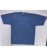 Allsport Events Heavy Blank Blue T Shirt Mens Large Made in Mexico Vinta... - £14.08 GBP