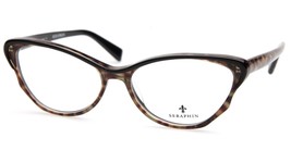 New SERAPHIN CROCUS SUN / 8790 Black Leopard Eyeglasses 54-15-140mm B38mm Japan - £150.31 GBP