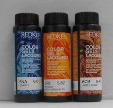 Redken 5TH Avenue Nyc No Ammonia Color Gels Lacquers Hair Color ~ 2 Fl. Oz. - £6.62 GBP+