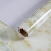 Peel And Stick Countertops Textured Wallpaper Waterproof Marble Contact Paper - £29.25 GBP