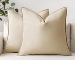 A Set Of Two 18X18-Inch Decorative Pillow Covers In A Pack, Ideal For A ... - $35.96
