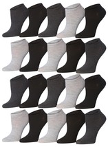 Tipi Toe Women&#39;s 20 Pairs Colorful Patterned Low Cut/No Show Socks, Colo... - $18.61