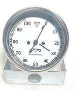 Smiths Gauges kit 80 mm Tacho chrome Bezel White Face - $56.86 CAD