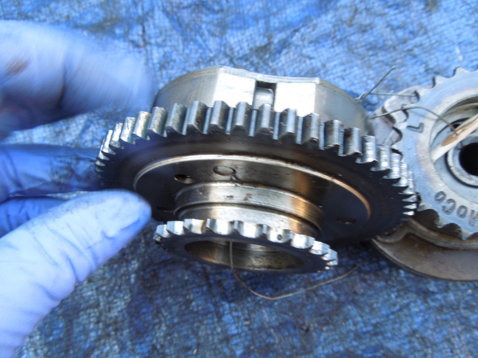 2010 Ford Flex 3.5 camshaft cam gear set assembly VTC OEM engine motor AT4E-6C24 Item image 7