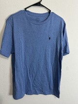 Polo By Ralph Lauren Youth Blue Short Sleeve Small Pony Logo Shirt Sz XL... - $282.07 MXN