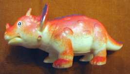 Rubber Puppet Triceratops Triceratops Dinosaur Plastic Toy Toy-
show original... - $20.75