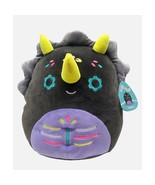 Squishmallows 12&quot; Tetero The Triceratops Day of the Dead 2023 Halloween ... - £16.89 GBP