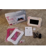 Nextplay 7” Digital Photo Frame 3 Different Frames Remote Control Pink W... - £22.93 GBP