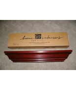 Home Interiors &amp; Gifts Cherry Dale Wood Shelf Homco NIB - $35.00