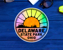 Delaware State Park Decal 3&quot; to 5&quot; Sticker Ohio Vinyl Indoor Or Outdoor - £4.34 GBP+
