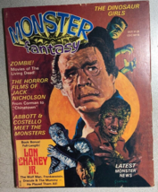 MONSTER FANTASY #4 (1975) monster film magazine - $19.79