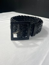 Banana Republic Woven Leather Belt 37in SKU 7201 - $33.17