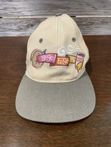 Dunkin Donuts Bagel Fest 1998 Vtg Hat Asjustable Beige Rare  - $59.32