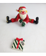 1987 ENESCO Special Delivery Santa Claus Clown Shelf Sitter Christmas De... - $221.47 MXN
