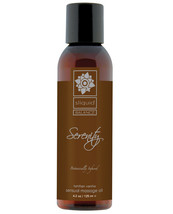 Sliquid Organics Massage Oil - 4.2 oz Serenity - £21.43 GBP