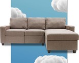 Serta Palisades Reclining Sectional Sofa with Right Chaise, Small Couch ... - $1,640.99