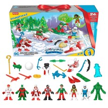 Imaginext Fisher-Price DC Super Friends, Advent Calendar,, Set of 24 Preschool T - £32.06 GBP