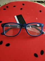 Reading Glasses 2.75 Women Or Men - Dark Blue And Light Blue - £13.36 GBP