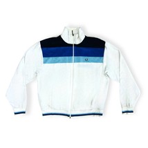 Fred Perry men&#39;s track jacket in Dark blue/Navy blue/Lght blue - size M - £116.13 GBP