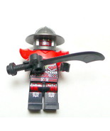LEGO Red and Black Ninjago Ninja minifigure  with weapon - £9.45 GBP