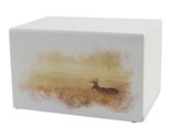 Large/Adult Somerset Deer Box Funeral Cremation Urn for Ashes, 200 Cubic... - £134.11 GBP
