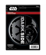 Star Wars Dark Side Darth Vader Car Emblem Silver - £10.93 GBP