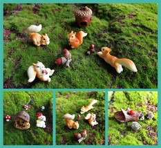 Miniature Fairy Garden Accessories Figurines Landscape Set Potted Horticulture O - £27.01 GBP