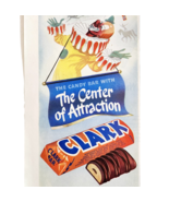 1947 Clark Candy Bar Advertisement Circus Clown Attraction Snack DWJJ20 - $35.11 CAD