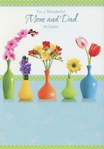 For A Wonderful Mom &amp; Dad At Easter - Easter Greeting Card - 22854 - £2.19 GBP