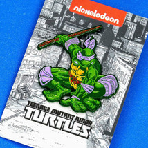 TMNT Teenage Mutant Ninja Turtles Donatello Mirage Comics Era Enamel Pin Figure - £10.36 GBP