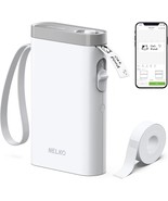 White, P21 Bluetooth Label Printer, Wireless Mini Label Makers With Several - $49.29 CAD