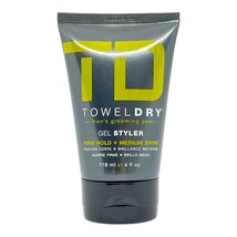 TowelDry Gel Styler Firm Hold + Medium Shine 4 Oz - £7.96 GBP