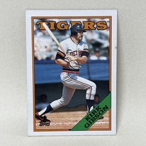 1988 Topps #605 Kirk Gibson Detroit Tigers - $0.98