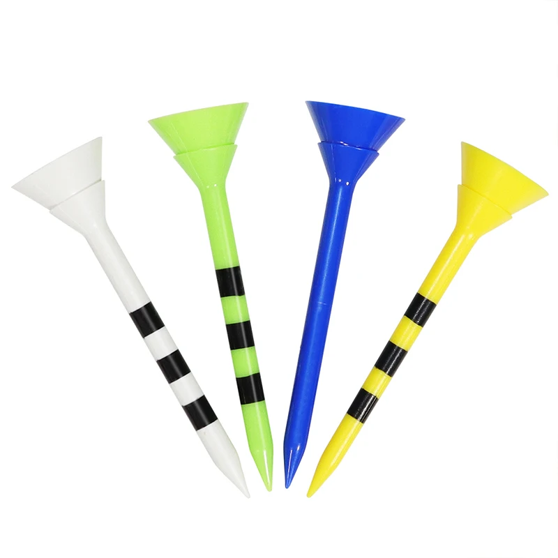 Golf Tee 50Pcs 3-1/4 Plastic Golf Tees Plus Reusable Tees Upgrade Unbreakable 8m - $152.56