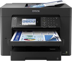 Epson WorkForce Pro WF-7840 Wireless All-in-One Wide-format Printer Copy... - £228.04 GBP