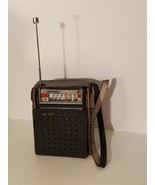 1960&#39;S Vintage Bulova 1460 Series Hand Held Transistor Radio w/ Case- AS IS - $69.29