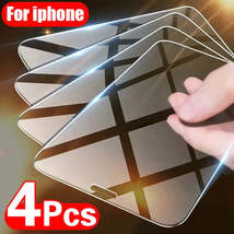 4x Tempered Glass Screen Protector for iPhone 14 Pro Max Plus - £8.61 GBP