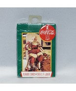 VTG 1995 Coca Cola Coke Santa Claus Christmas Playing Cards Cartes a Jouer - £7.07 GBP