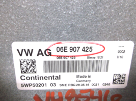 17-18-19   AUDI  Q7  3.0L   /ENGINE COMPUTER.ECU image 2