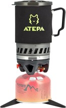 Backpacking Camping Propane Stove Atepa 0.9/1.8L Outdoor Portable Camp Cooking - £59.12 GBP