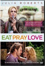Eat Pray Love..Starring: Julia Roberts, James Franco, Richard Jenkins (used DVD) - £12.78 GBP