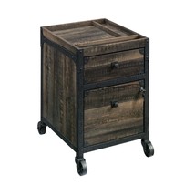 Brown File Pedestal - Durable, Stylish Office Storage Solution - $2,609.40 MXN